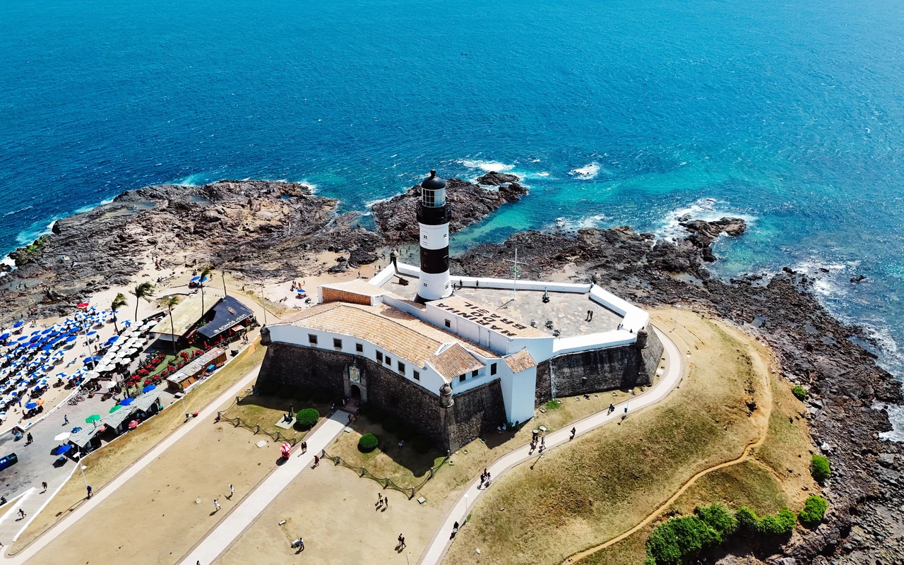 Farol da Barra visto do alto